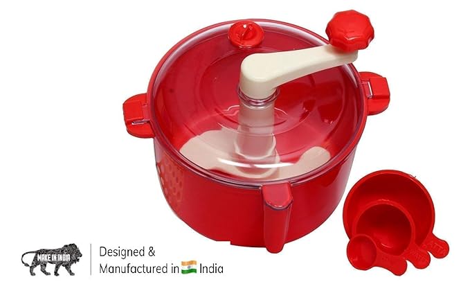 Atta Dough Kneader Maker 5 in 1 Automatic Atta Roti Dough chakki Atta Maker Measuring Cups Set Bread Mixer for Home Kitchen zn155 Jumbo Realty