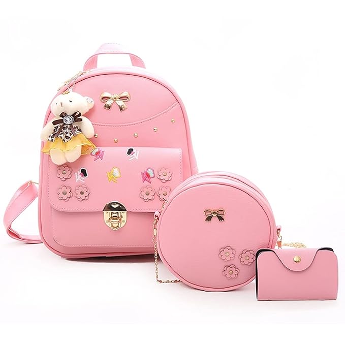 pink baby bag