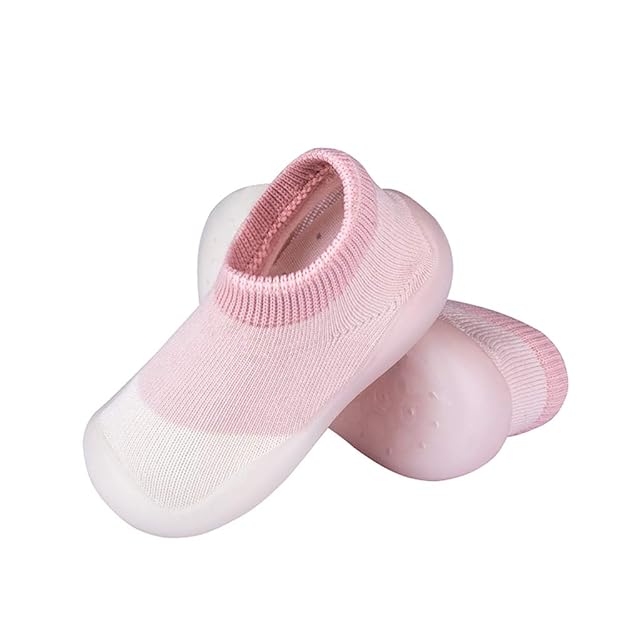 Popular Baby Toddler Sock Shoes Non-Skid Slipper with Soft Soles, Breathable Walk Socks