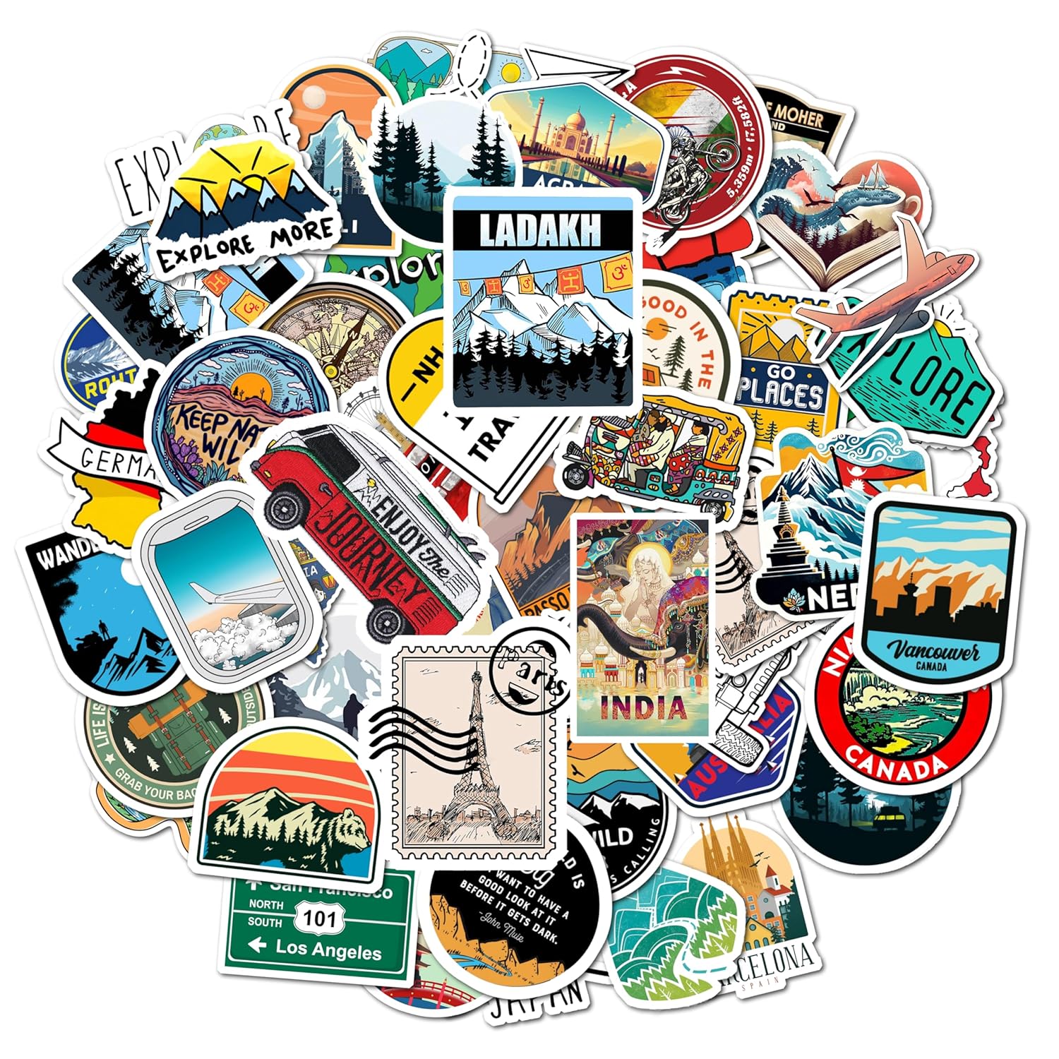 travel stickers