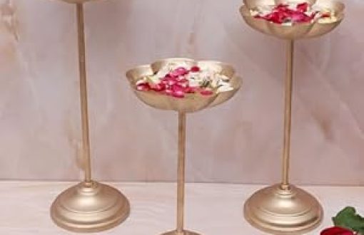 two candle holder