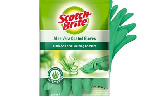 scotch brite aloe