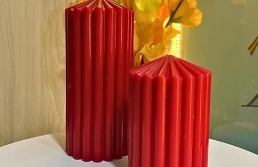 soy wax pillar candles