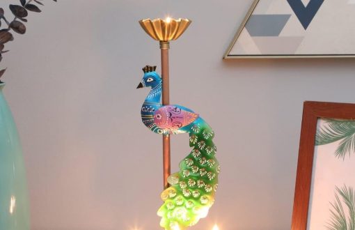 elegant netal peacock