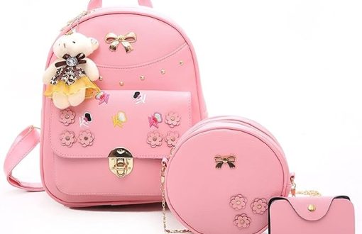 pink baby bag