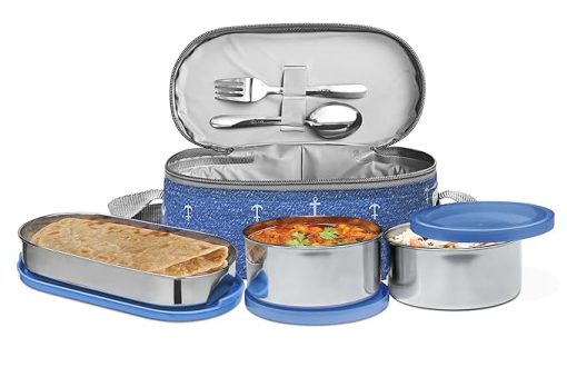 milton lunch box set